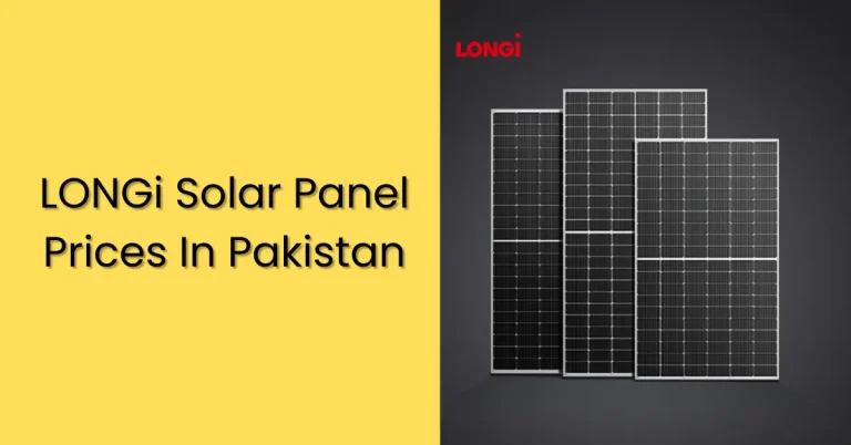 LONGi Solar Panel Price In Pakistan June 2024