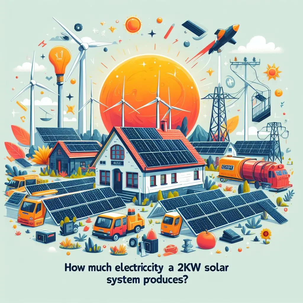 Electricity Produced by a 2kw Solar System